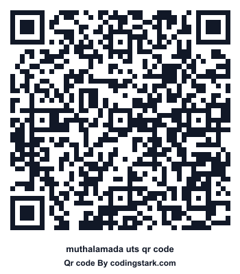 Muthalamada UTS QR Code