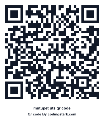 Mutupet UTS QR Code