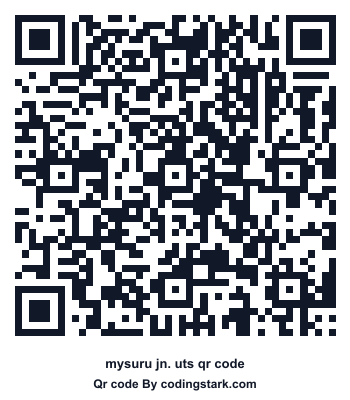 Mysuru Jn. UTS QR Code