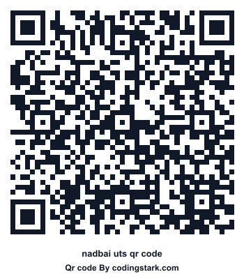 Nadbai UTS QR Code