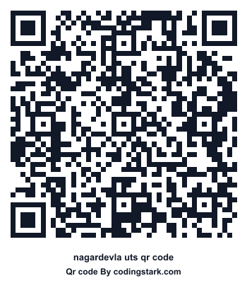 Nagardevla UTS QR Code