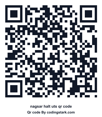 Nagsar Halt UTS QR Code