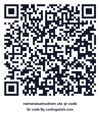 Namanasamudram UTS QR Code