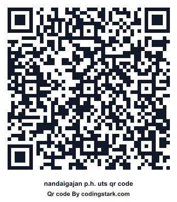Nandaigajan P.h. UTS QR Code