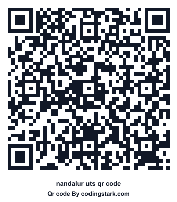 Nandalur UTS QR Code