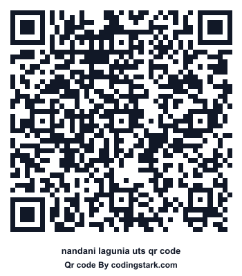 Nandani Lagunia UTS QR Code