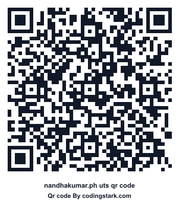 Nandhakumar.ph UTS QR Code