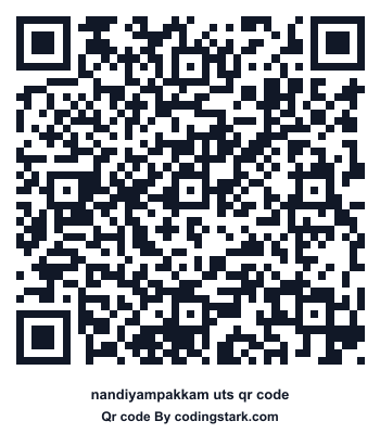 Nandiyampakkam UTS QR Code
