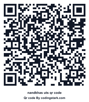 Nandkhas UTS QR Code