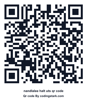 Nandlalee Halt UTS QR Code