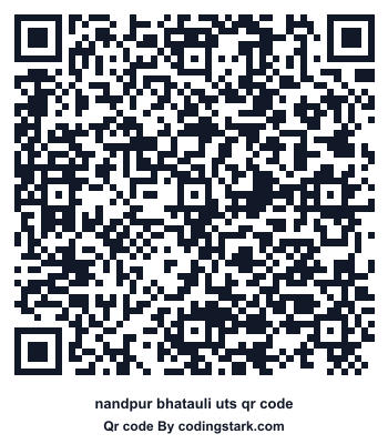 Nandpur Bhatauli UTS QR Code