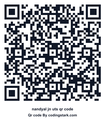 Nandyal Jn UTS QR Code