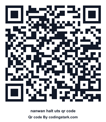 Nanwan Halt UTS QR Code