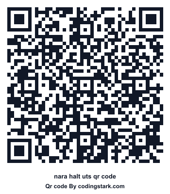 Nara Halt UTS QR Code