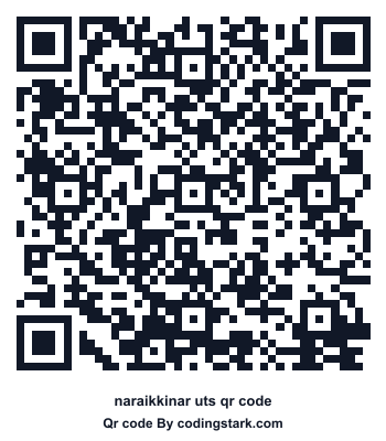 Naraikkinar UTS QR Code