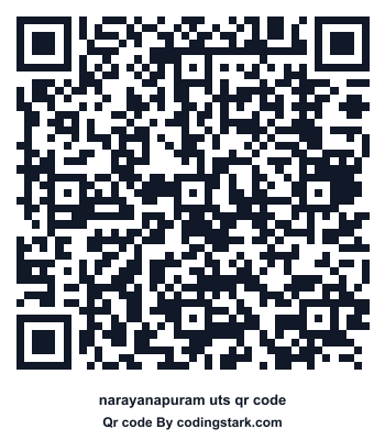Narayanapuram UTS QR Code