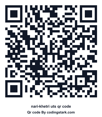 Nari-khetri UTS QR Code
