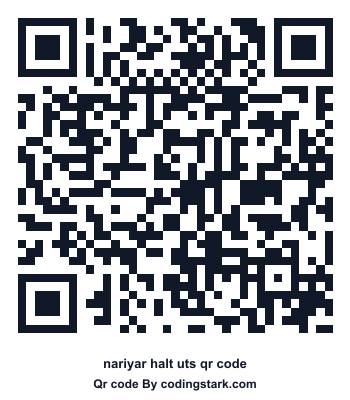 Nariyar Halt UTS QR Code