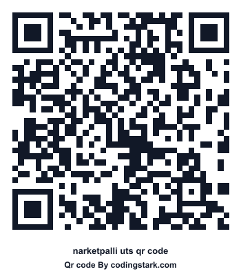 Narketpalli UTS QR Code