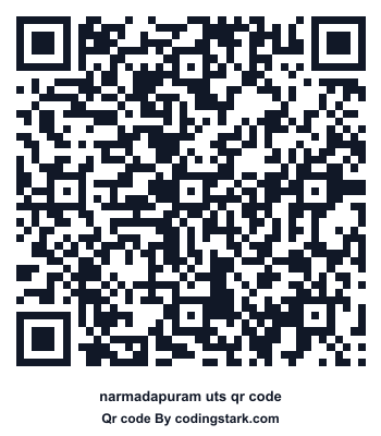 Narmadapuram UTS QR Code