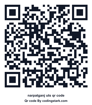 Narpatganj UTS QR Code