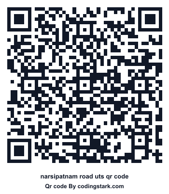 Narsipatnam Road UTS QR Code