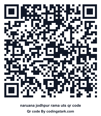 Naruana Jodhpur Rama UTS QR Code