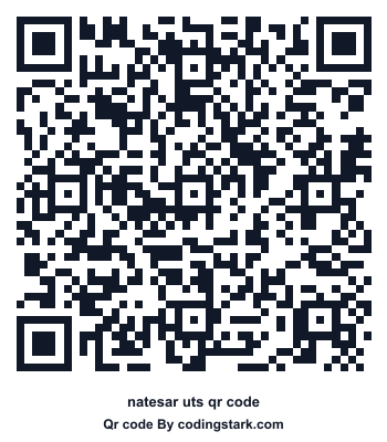 Natesar UTS QR Code
