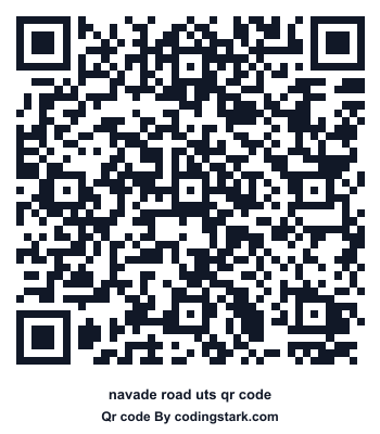 Navade Road UTS QR Code