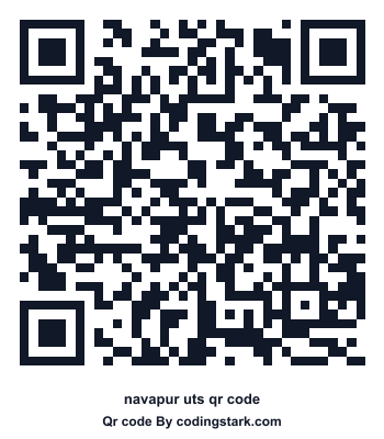 Navapur UTS QR Code