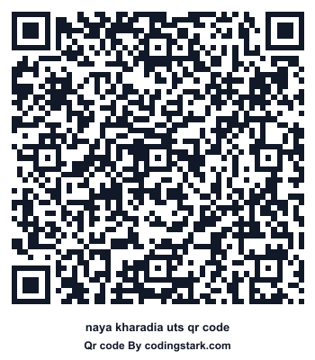 Naya Kharadia UTS QR Code