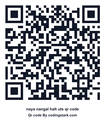 Naya Nangal Halt UTS QR Code