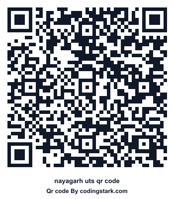 Nayagarh UTS QR Code