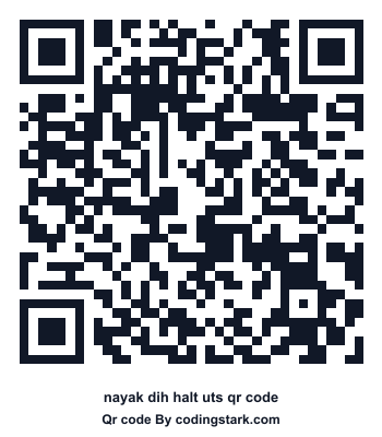 Nayak Dih Halt UTS QR Code