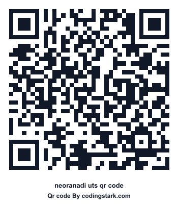 Neoranadi UTS QR Code