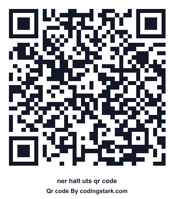 Ner Halt UTS QR Code