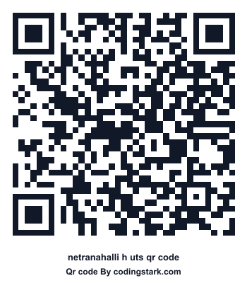 Netranahalli H UTS QR Code