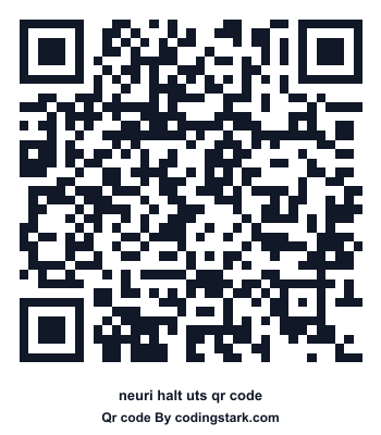 Neuri Halt UTS QR Code