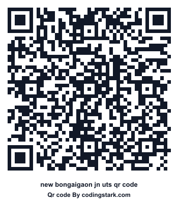 New Bongaigaon Jn UTS QR Code