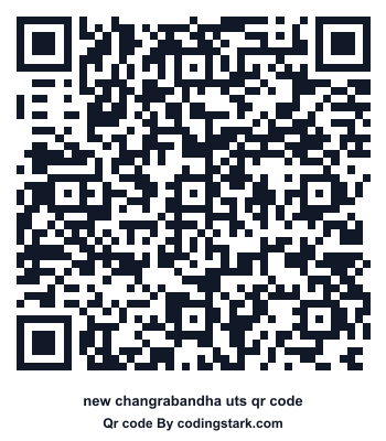 New Changrabandha UTS QR Code