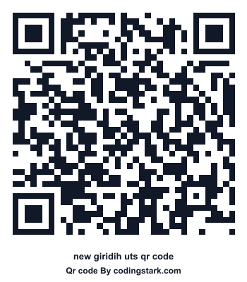 New Giridih UTS QR Code