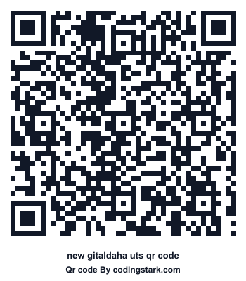 New Gitaldaha UTS QR Code