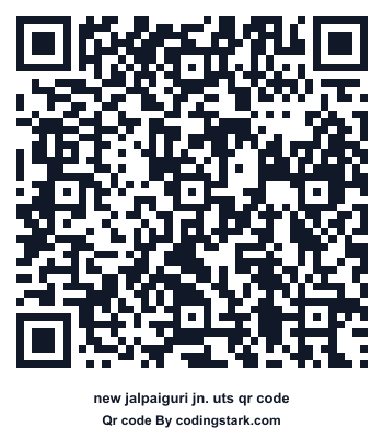 New Jalpaiguri Jn. UTS QR Code