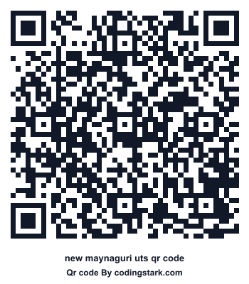 New Maynaguri UTS QR Code