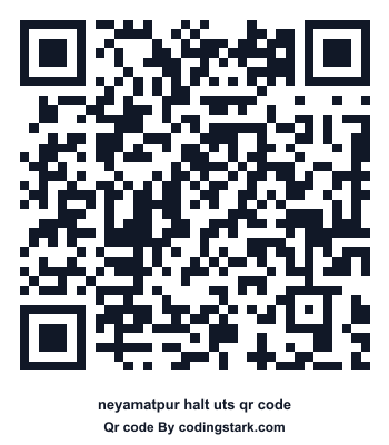 Neyamatpur Halt UTS QR Code