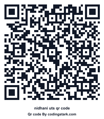 Nidhani UTS QR Code