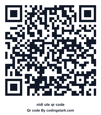 Nidi UTS QR Code
