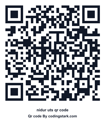 Nidur UTS QR Code