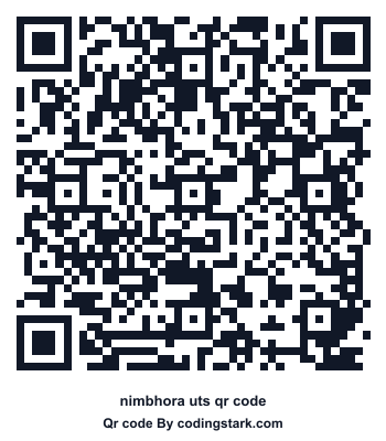 Nimbhora UTS QR Code