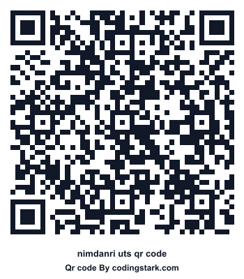 Nimdanri UTS QR Code